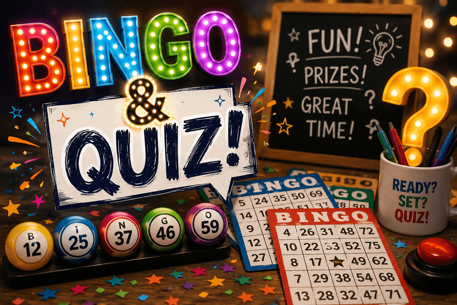 Bingo followed by a Quiz