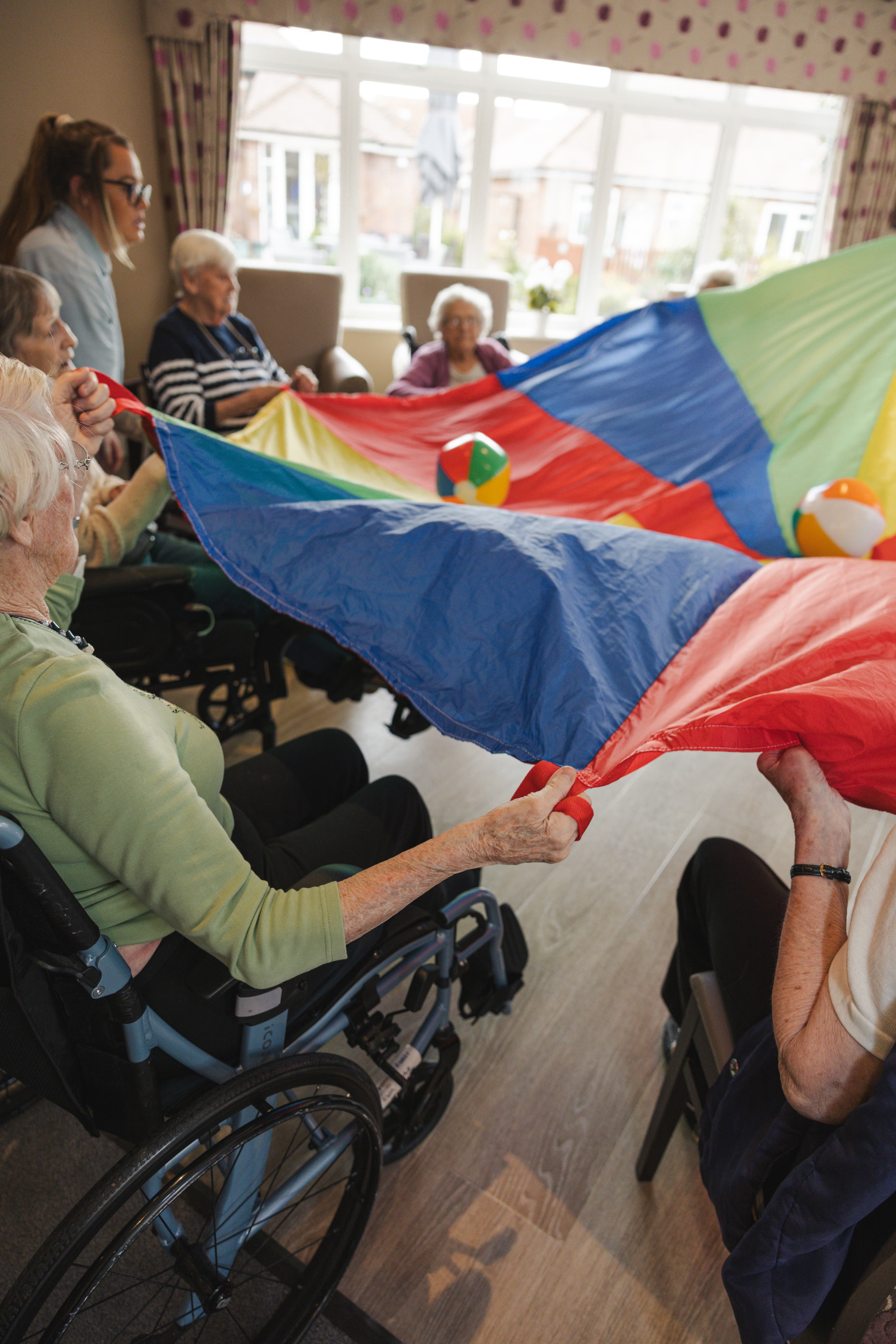 A lively activity session