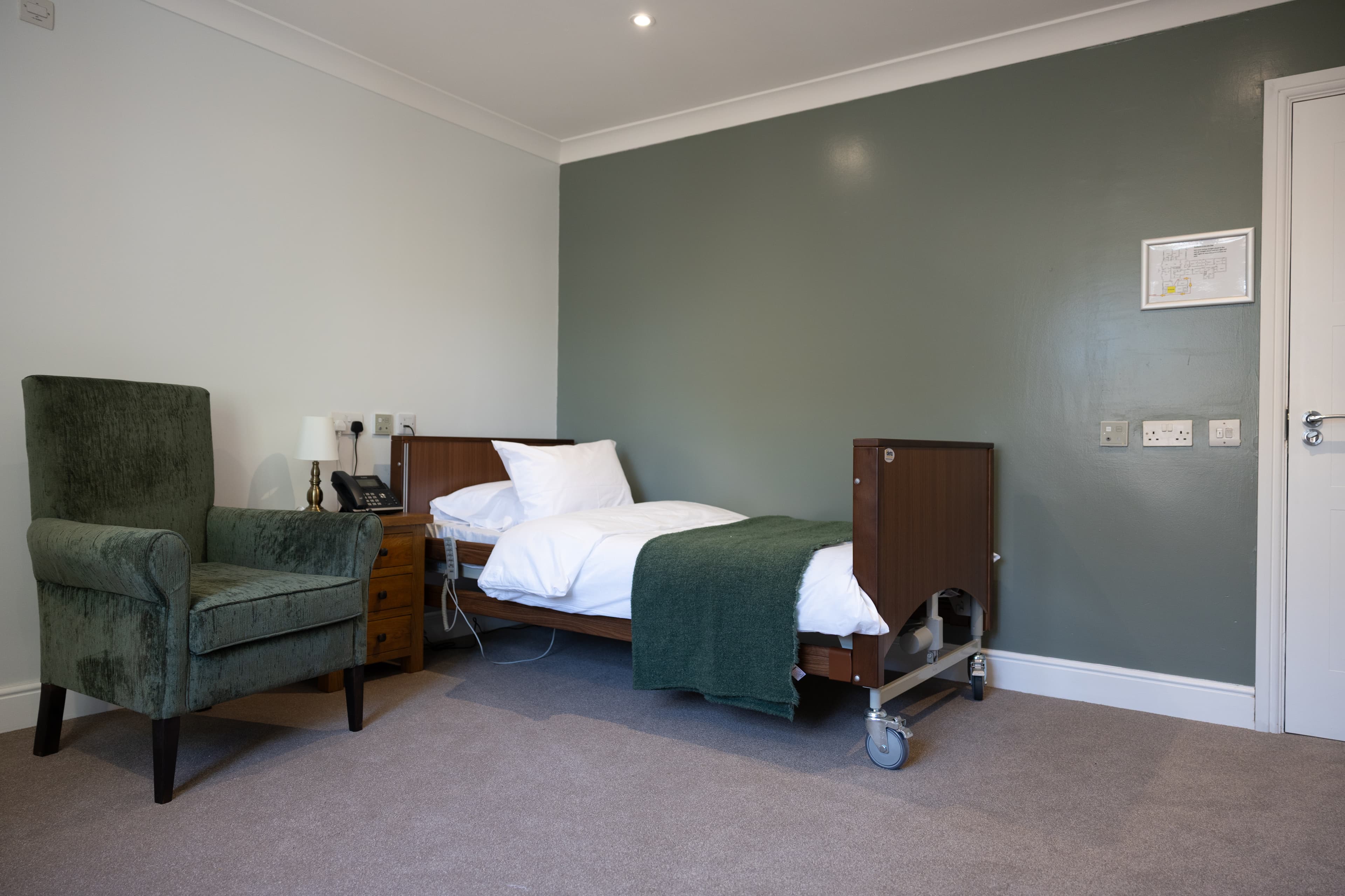 Bradfield Manor Private Room detail